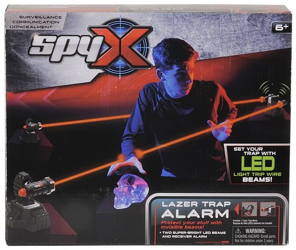 Spy X Lazer Trap Alarm - laserfälla med alarm - med ljud och ljus